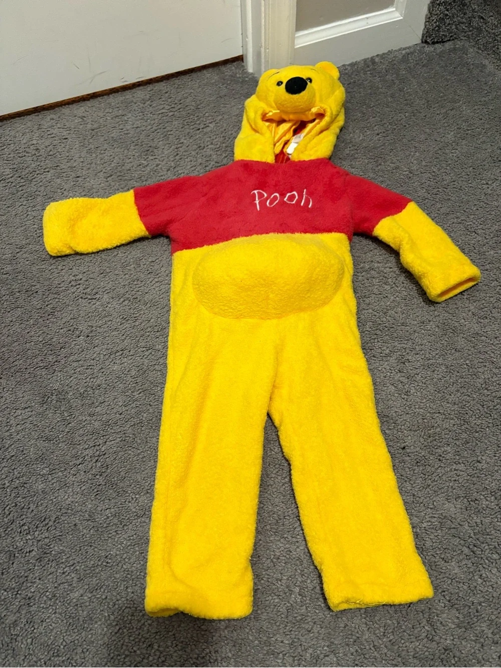 Classic Winnie the Pooh Kids Costume - Red and Yellow